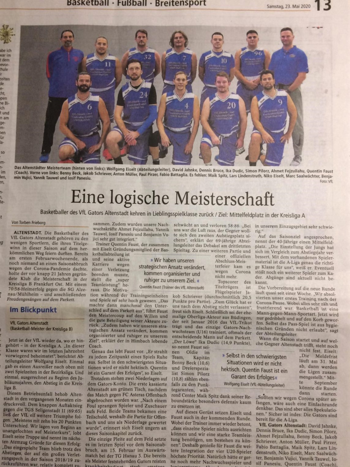 Eine logische Meisterschaft