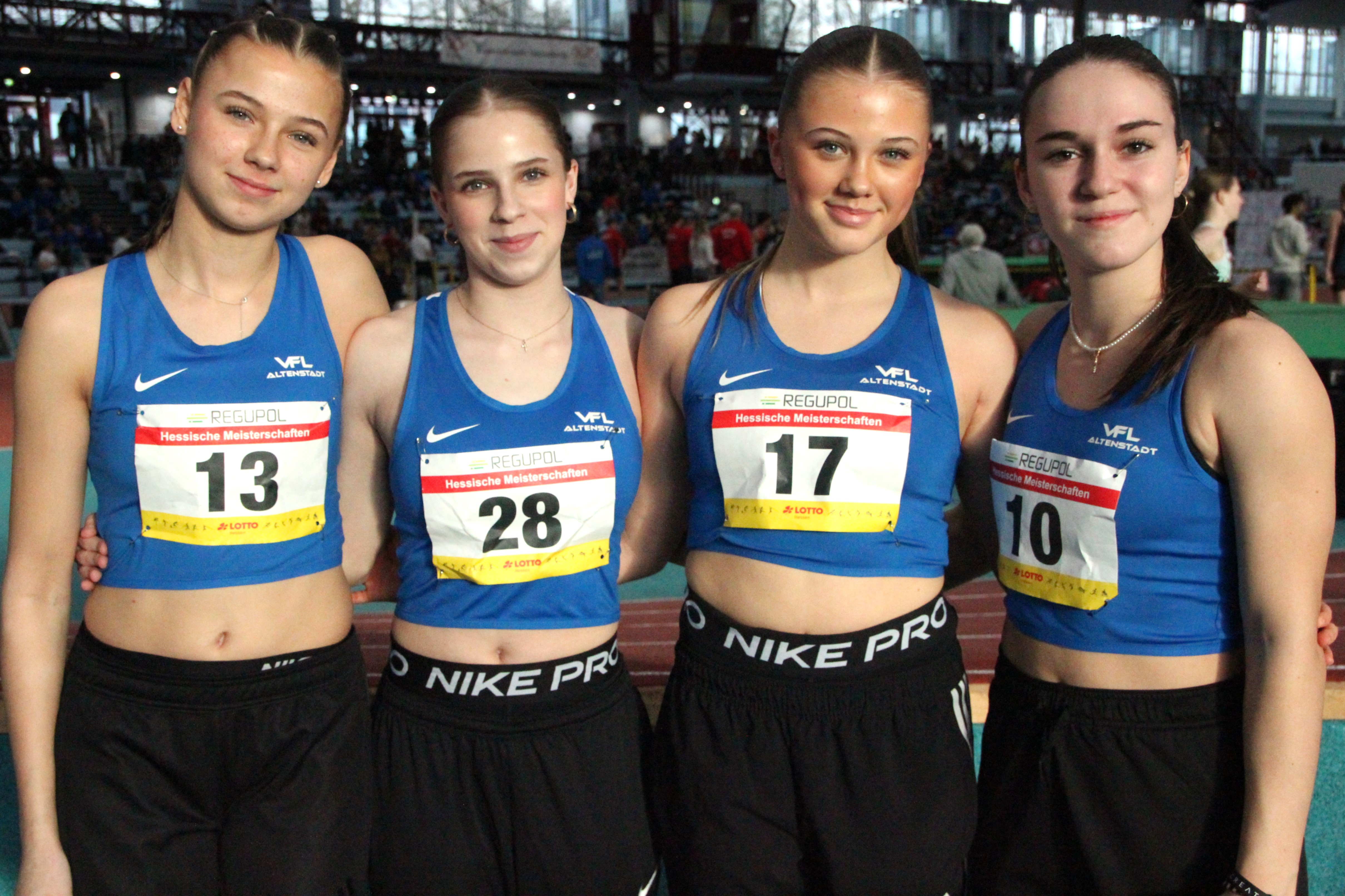 4x200 Staffel der Startgemeinschaft Wetterau